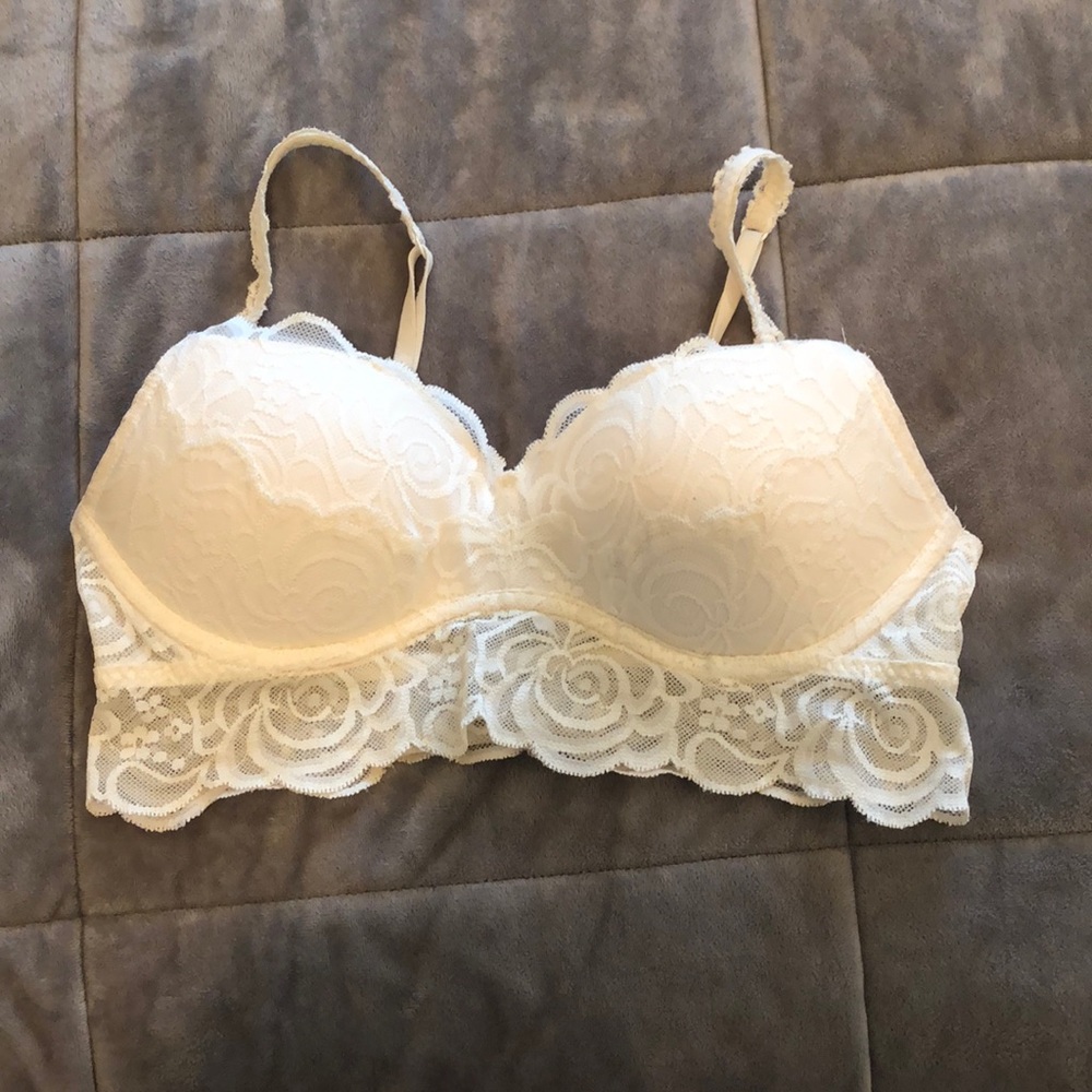 A bra  from pink